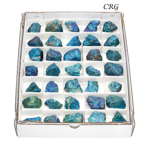 35 pieces flat - Chalcopyrite Rough | Chalcopyrite | Wiccan Center