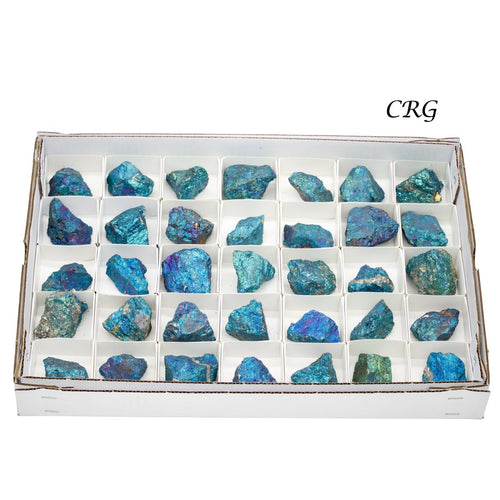 35 pieces flat - Chalcopyrite Rough | Chalcopyrite | Wiccan Center