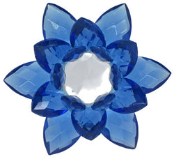 Crystal Lotus Flower - 20 mm (Select Color) | CRYSTAL GEM & STONE | Wiccan Center