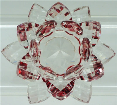 Crystal Lotus Flower - 30 mm - Light Colors | CRYSTAL GEM & STONE | Wiccan Center