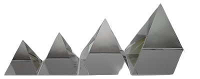 Crystal Pyramid 50mm (Glass) - Select Color | CRYSTAL GEM & STONE | Wiccan Center
