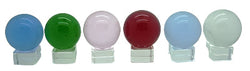 Crystal Ball with Base 40mm - Select Color | CRYSTAL GEM & STONE | Wiccan Center