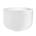 14" White-Frosted Crystal Singing Bowl, Note G3, Throat Chakra | | Wiccan Center