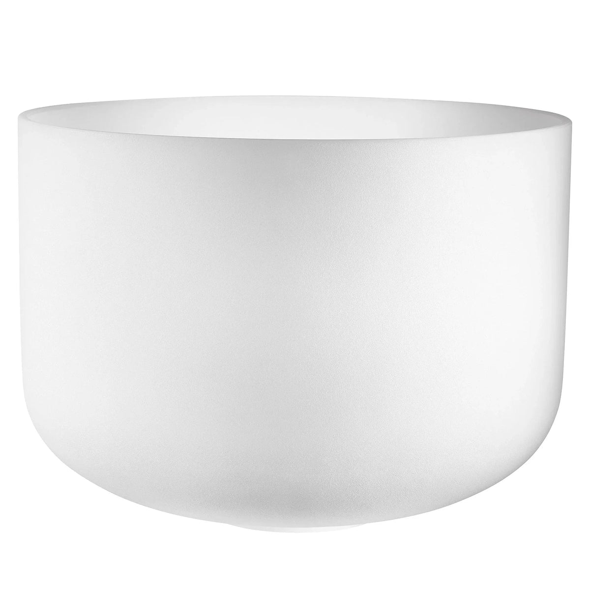 16" White-Frosted Crystal Singing Bowl, Note C3, Root Chakra 432hz | | Wiccan Center