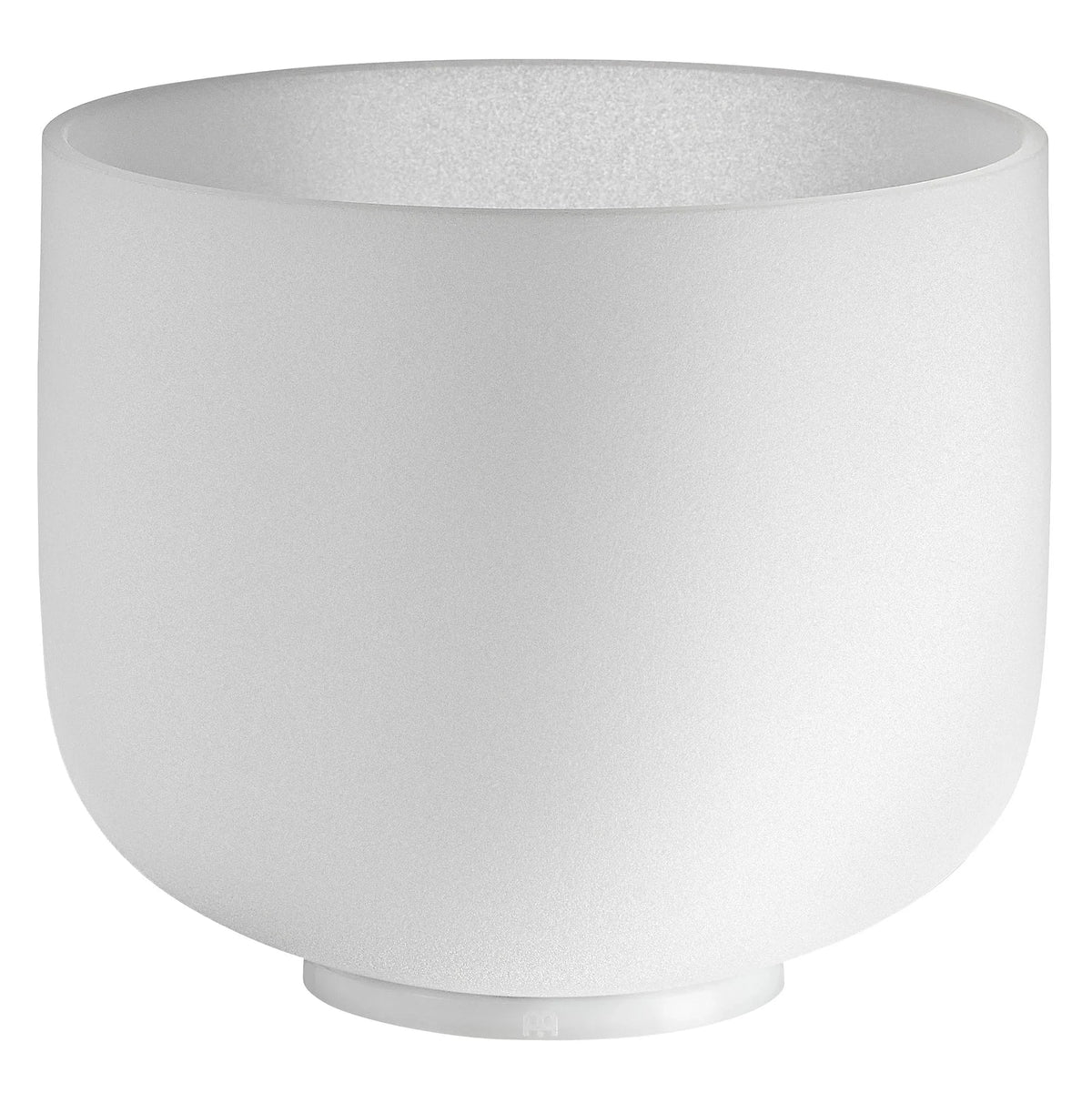 8" White-Frosted Crystal Singing Bowl, Note C5, Root Chakra | | Wiccan Center