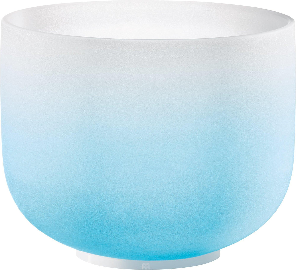 10" Color-Frosted Crystal Singing Bowl, Light Blue, Note G4, Throat Chakra | | Wiccan Center