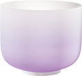 8" Color-Frosted Crystal Singing Bowl, Purple, Note B4, Crown Chakra | | Wiccan Center