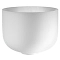 12" White-Frosted Crystal Singing Bowl, Note C4, Root Chakra | | Wiccan Center
