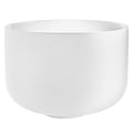 14" White-Frosted Crystal Singing Bowl, Note E3, Solar Plexus Chakra | | Wiccan Center
