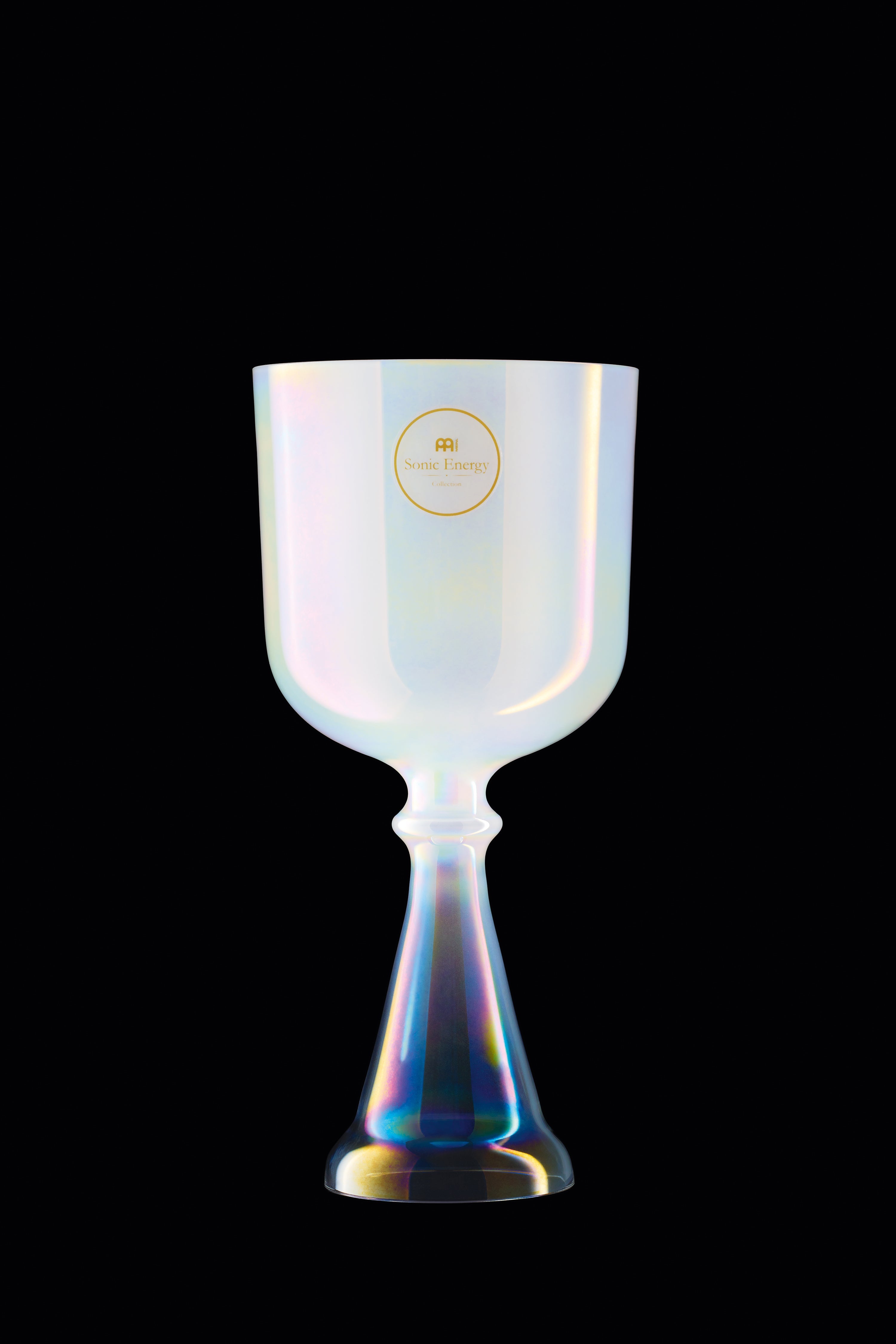 5.5" Crystal Singing Chalice, A4, Creamy, Brow Chakra | | Wiccan Center