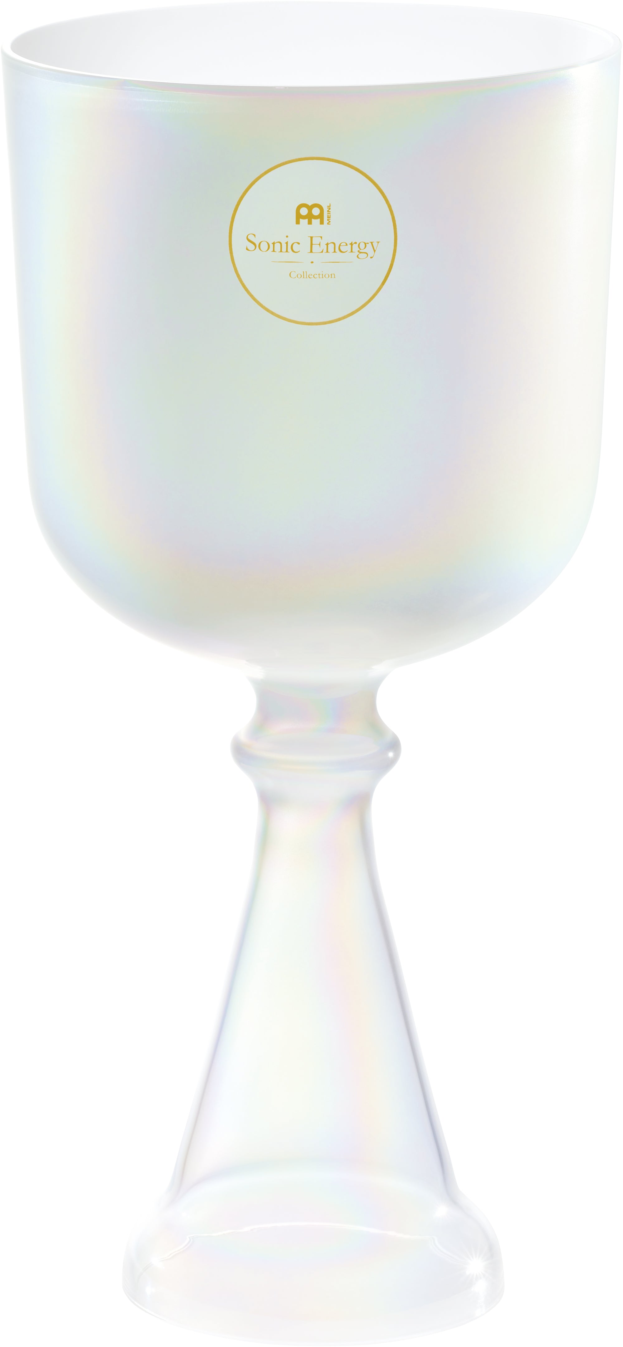 5.5" Crystal Singing Chalice, A4, Creamy, Brow Chakra | | Wiccan Center
