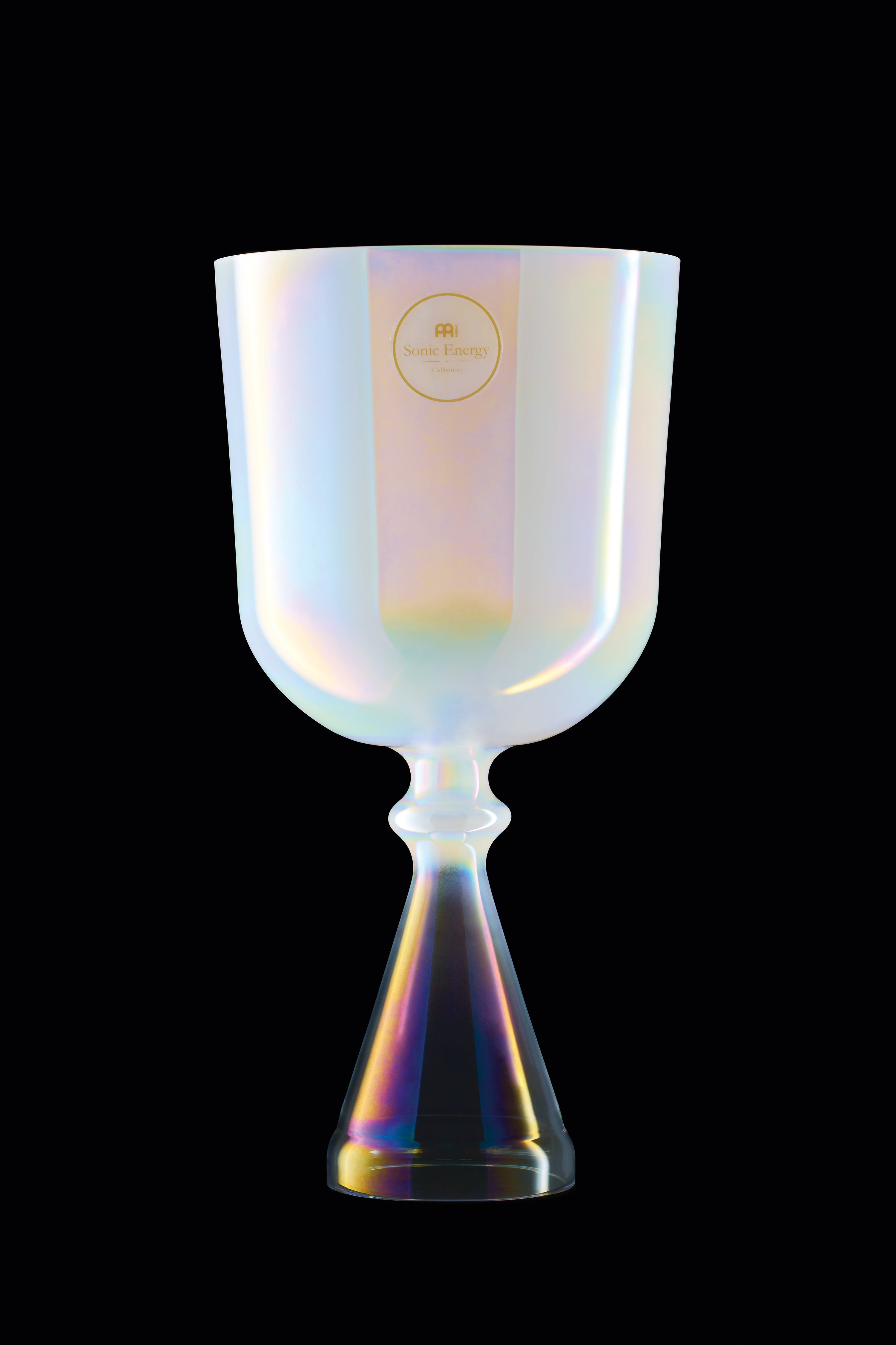 6.75" Crystal Chalice, C4Singing, Creamy, Root Chakra | | Wiccan Center