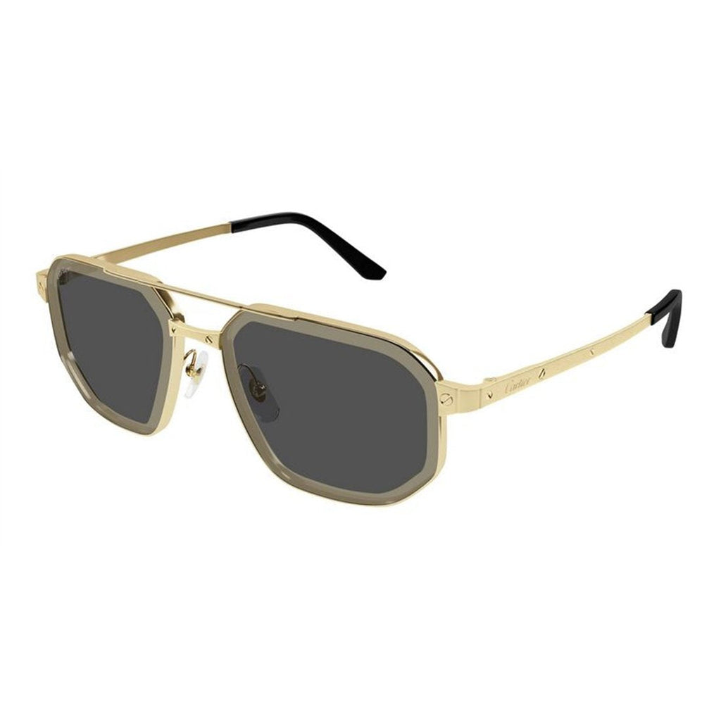 CARTIER Men's Chic Metal Sunglasses