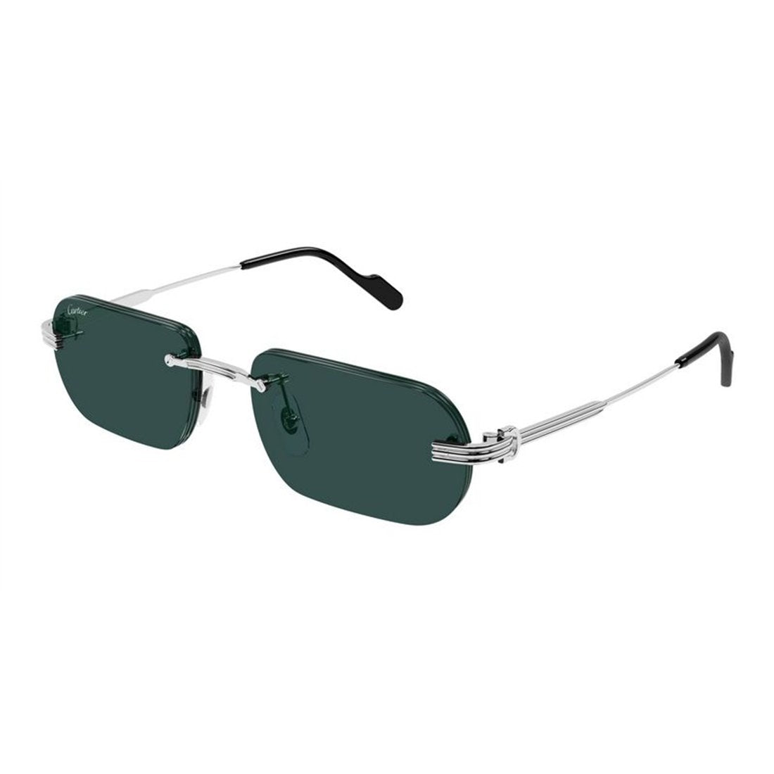 CARTIER Men's Elegant Metal Sunglasses - CT0577S 002 | SUNGLASSES | Wiccan Center