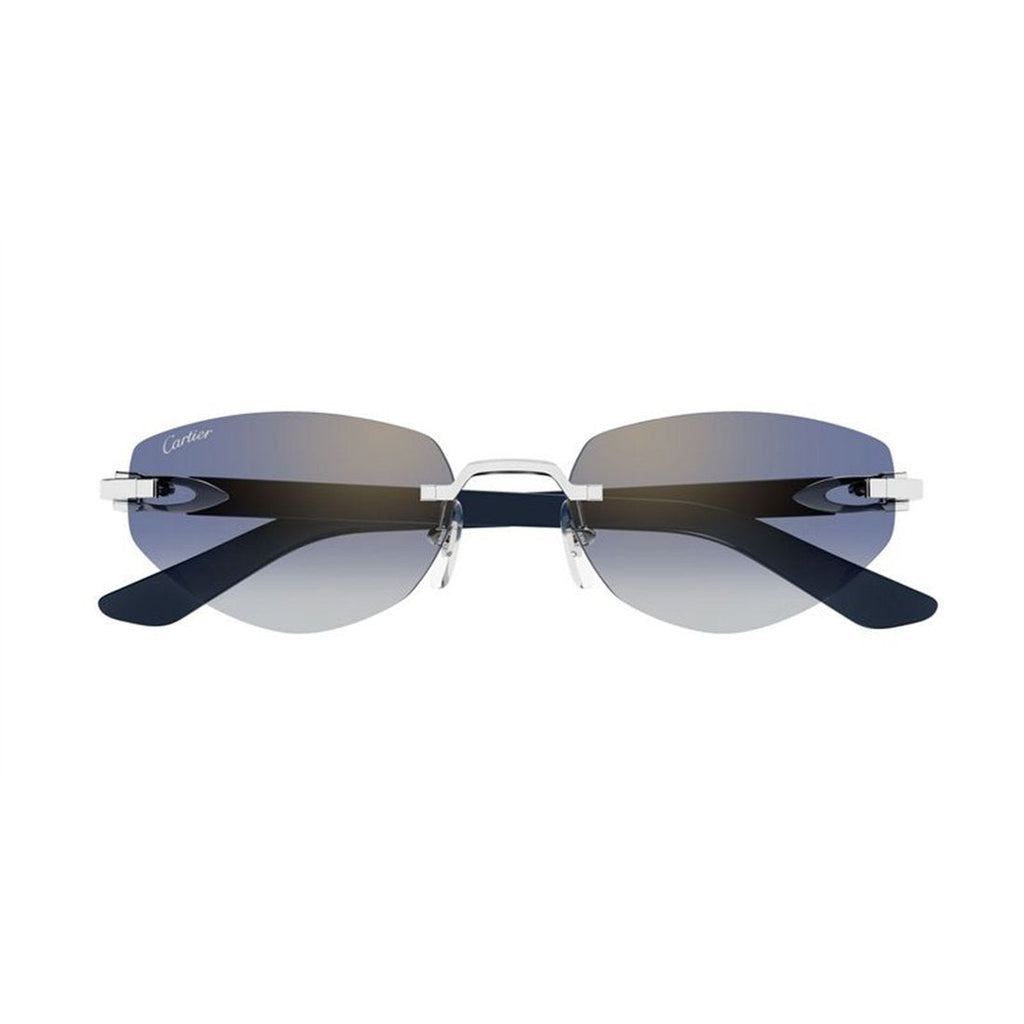 CARTIER Women’s Mini Metal Sunglasses