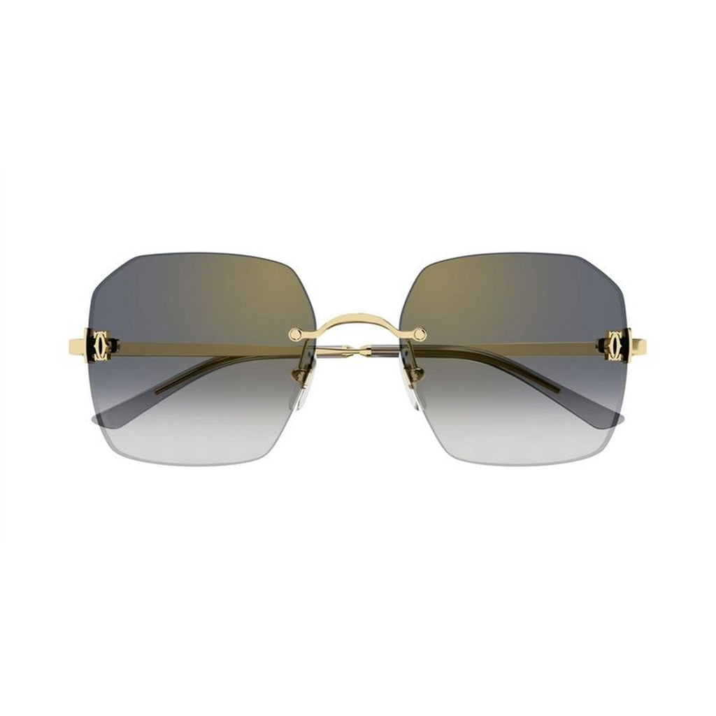 CARTIER Elegant Women's Metal Sunglasses - CT0591S Mini Style
