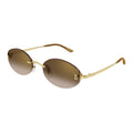 CARTIER Elegant Women's Metal Sunglasses
