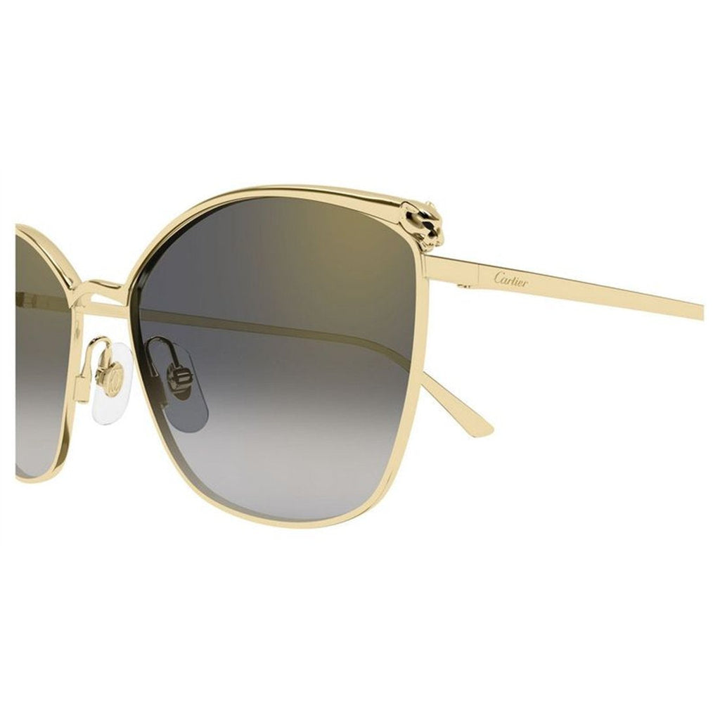 CARTIER Elegant Women's Mini Metal Sunglasses