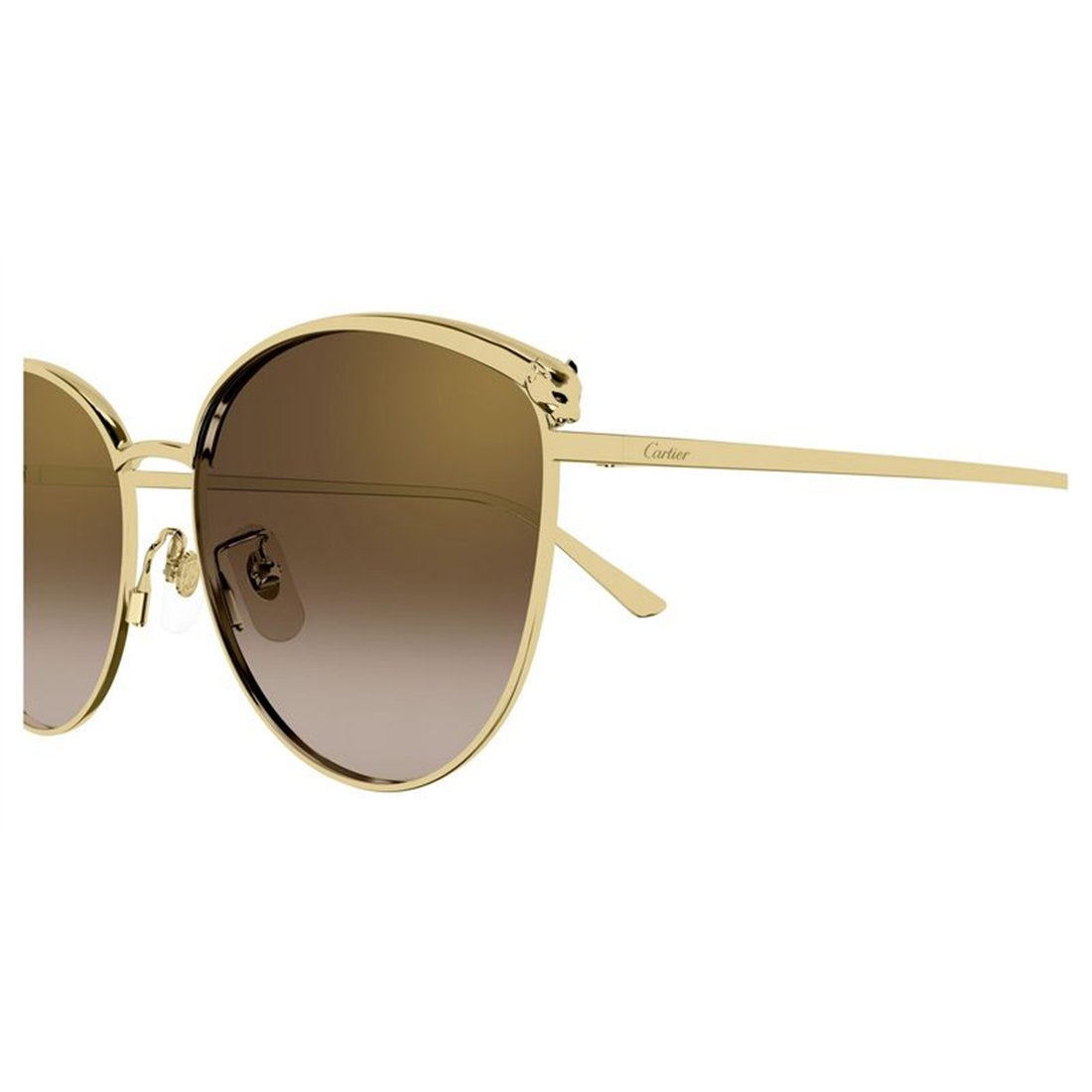 CARTIER Elegant Women's Metal Sunglasses - Timeless Summer Style