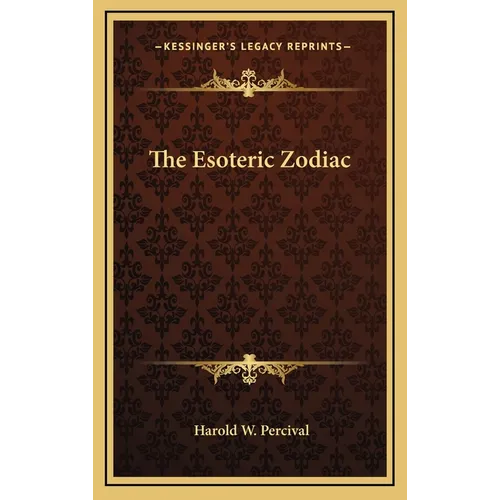 The Esoteric Zodiac - Hardcover | Books | Wiccan Center