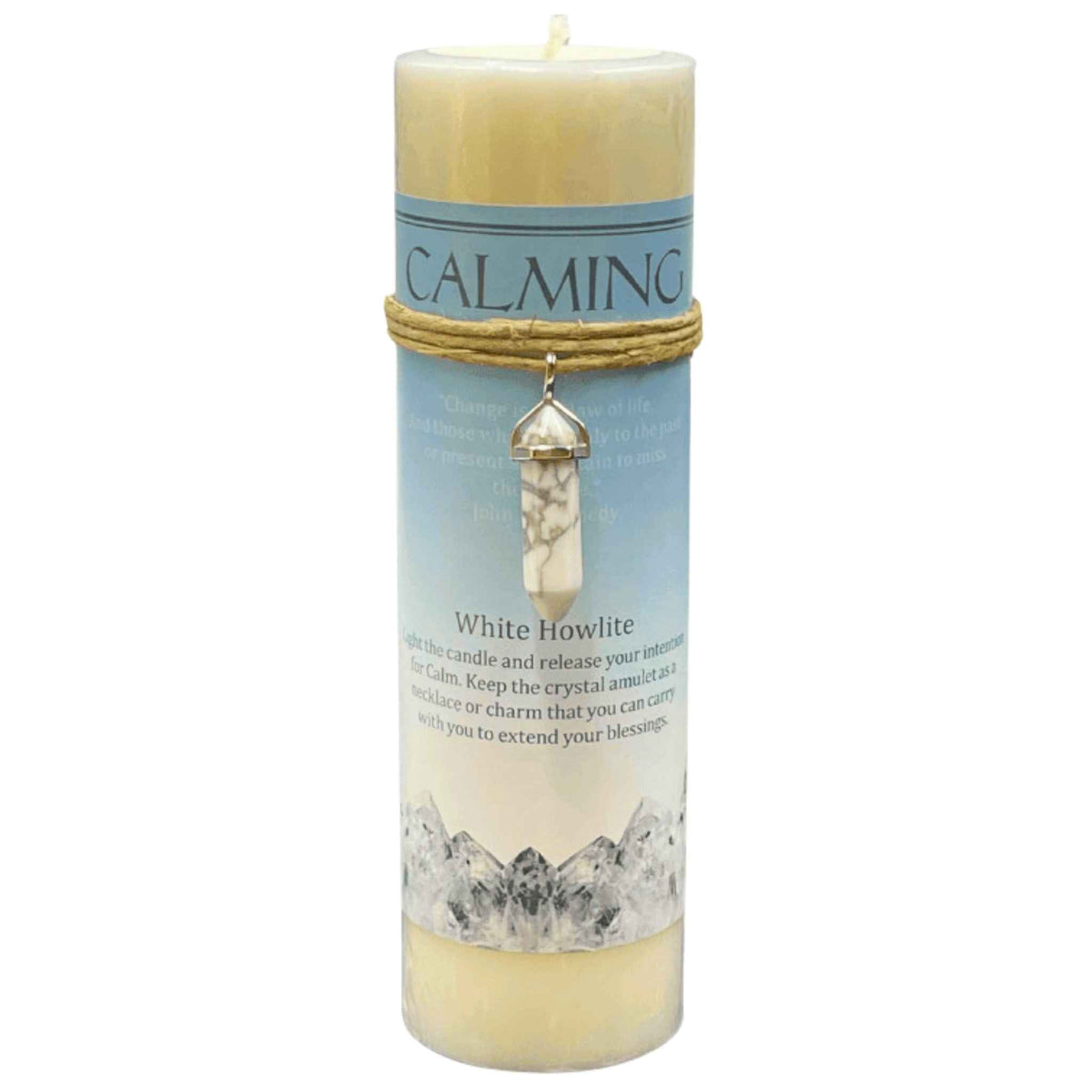 Crystal Energy Pillar Candle | Candles | Wiccan Center