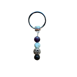 Calming Crystal Beaded Key Chain | | Wiccan Center