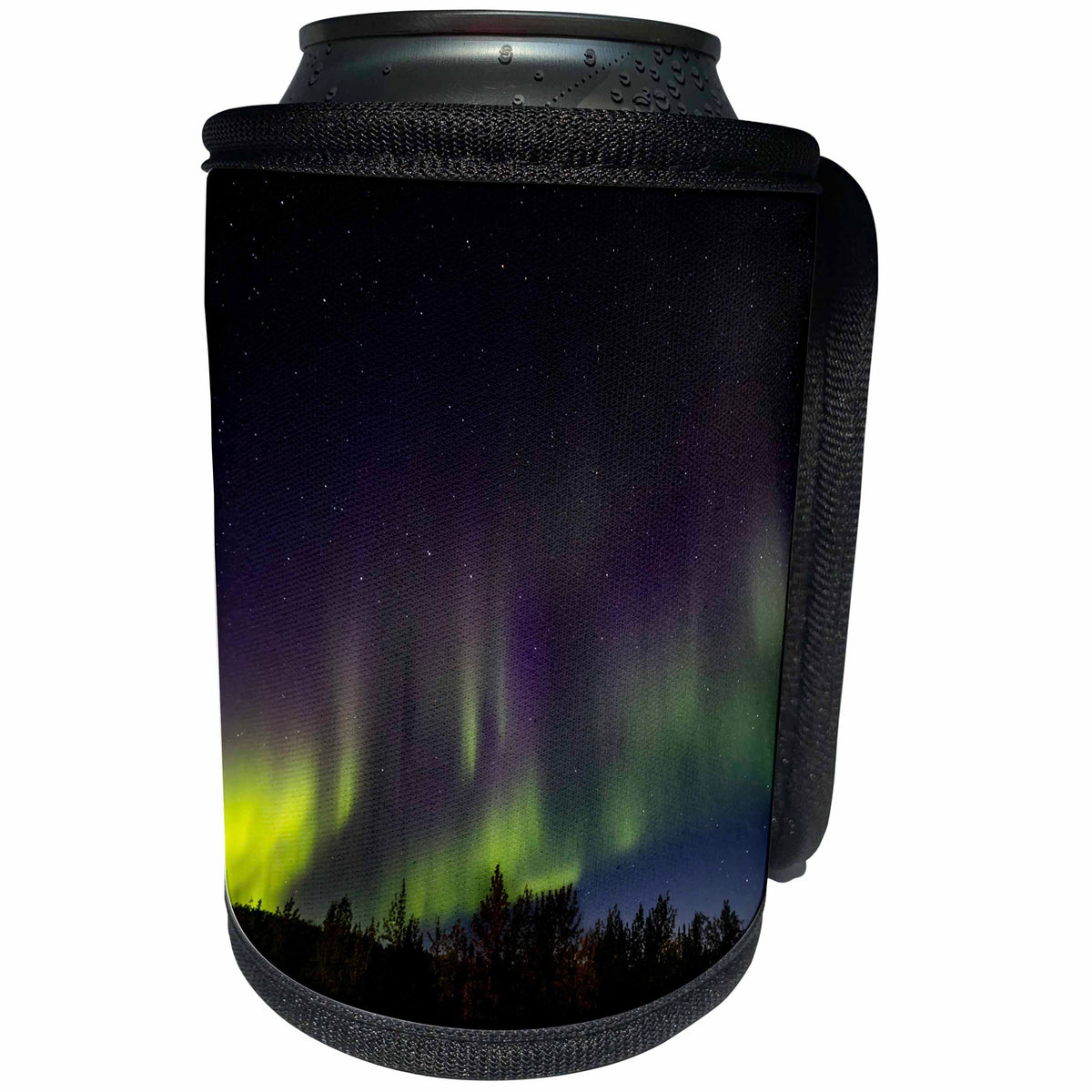 3dRose Danita Delimont - Northern lights - USA, Alaska, Aurora borealis and stars. - Can Cooler Bottle Wrap (cc_278355) | Can Cooler Bottle Wrap | Wiccan Center