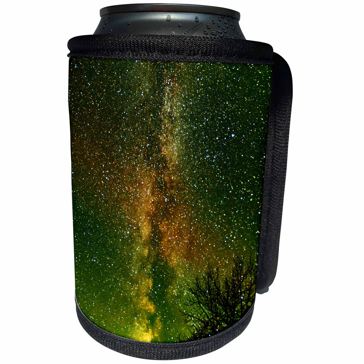 3dRose Canada, Ontario, Longlac. Milky Way and aurora borealis. - Can Cooler Bottle Wrap (cc_329855) | Can Cooler Bottle Wrap | Wiccan Center