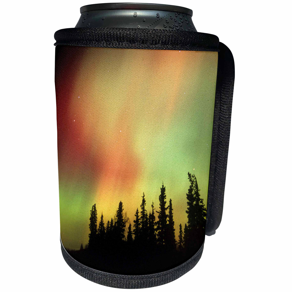 3dRose Danita Delimont - Northern Lights - Aurora Borealis, Northern Lights, Alaska - US02 KSC0052 - Kevin Schafer - Can Cooler Bottle Wrap (cc_87580) | Can Cooler Bottle Wrap | Wiccan Center