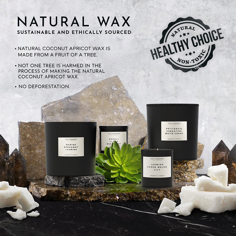 8oz Citrus | Lemongrass | Jasmine Candle with Lid and Box (Inspired by W Hotel®)