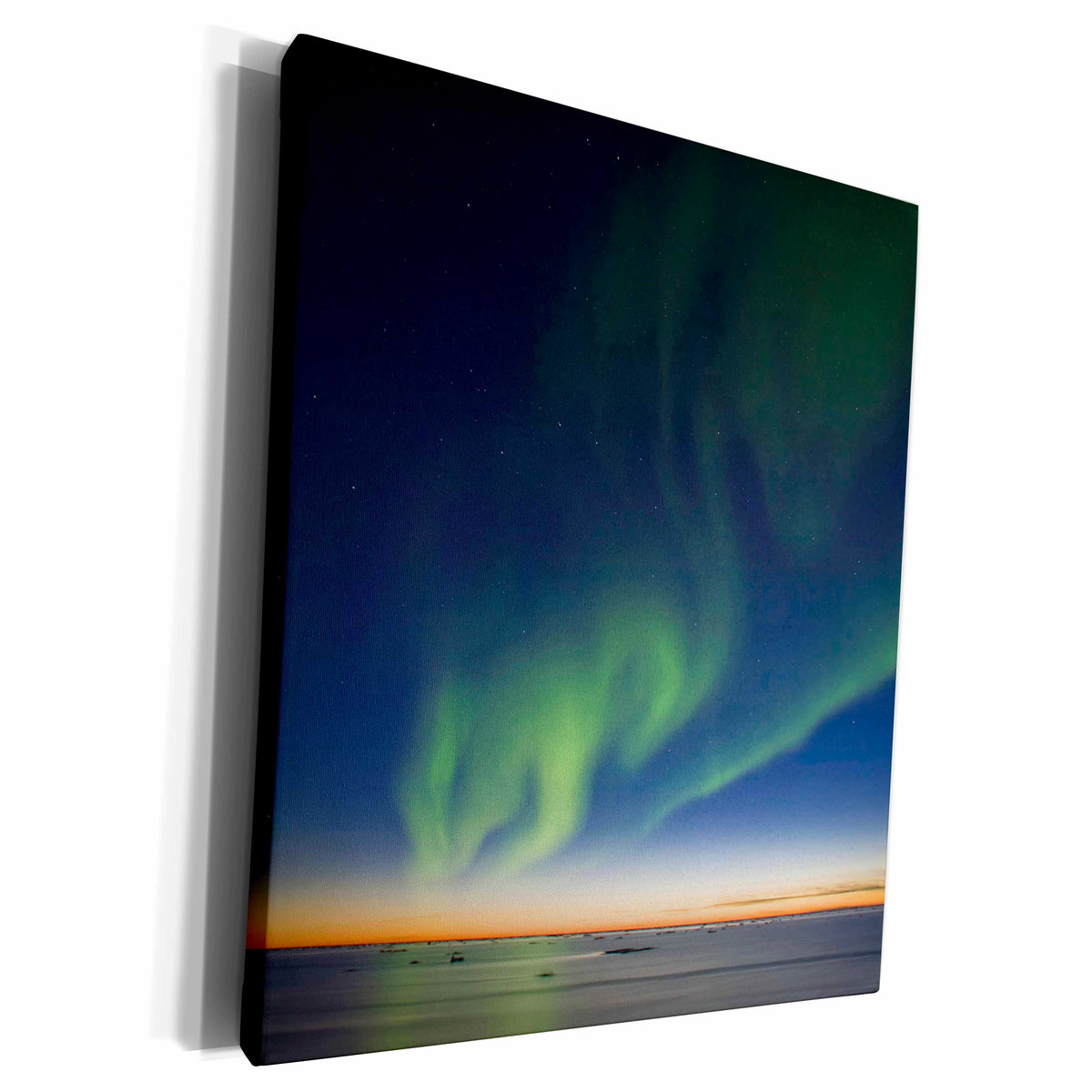 3dRose Big Dipper, Aurora Borealis, Alaska, USA - US02... - Museum Grade Canvas Wrap (cw_141854)