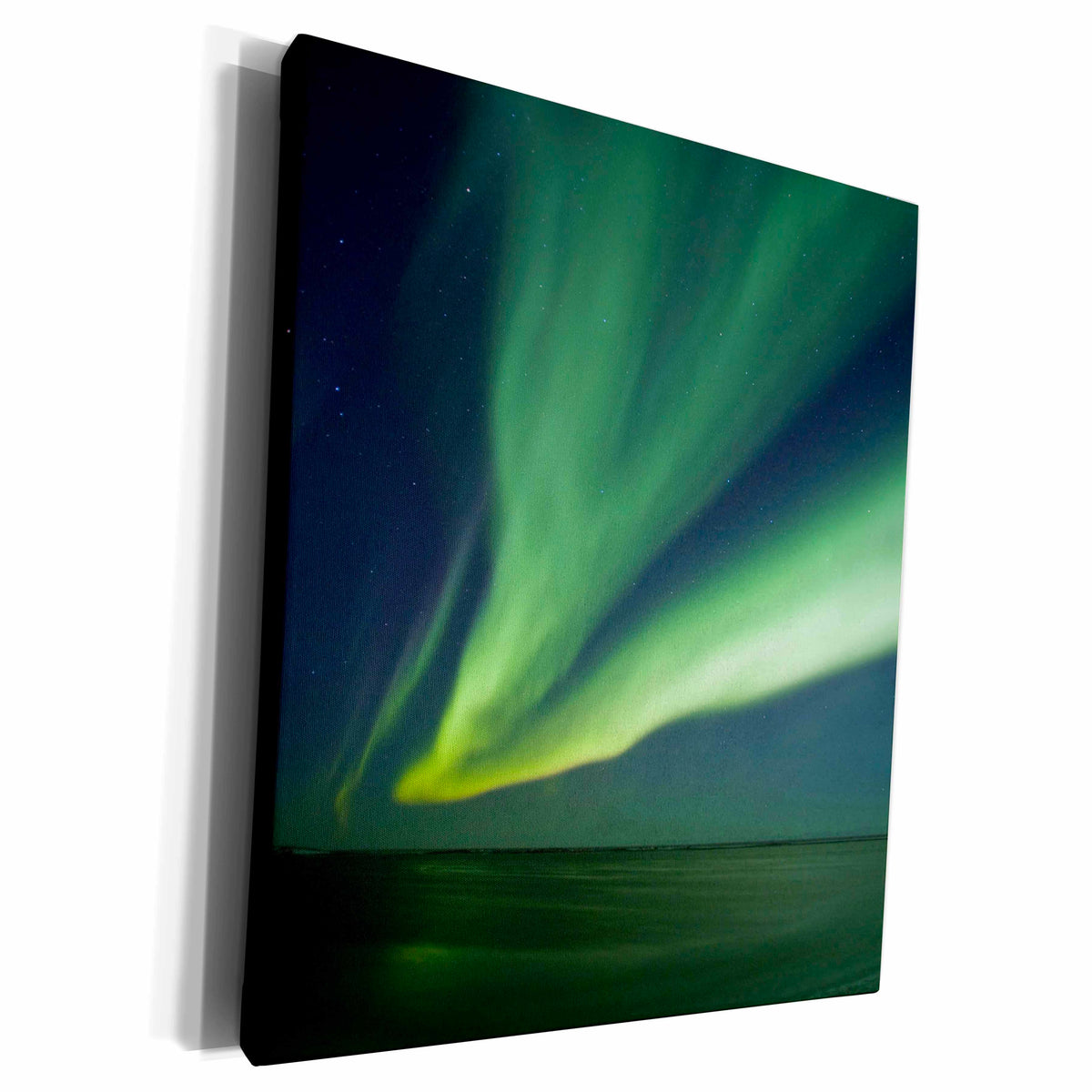 3dRose Aurora borealis, Northern Lights, Alaska, USA - US02... - Museum Grade Canvas Wrap (cw_141864)