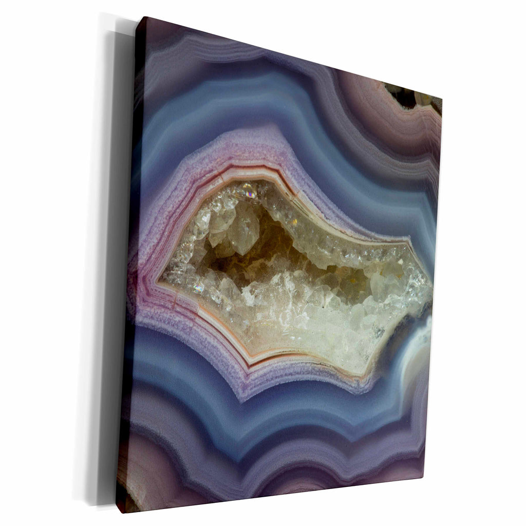 3dRose Danita Delimont - Rocks - Banded Agate, Quartzsite - Museum Grade Canvas Wrap (cw_229607)