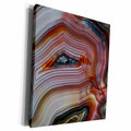 3dRose Banded Agate, Quartzsite, tight layers - Museum Grade Canvas Wrap (cw_229609)