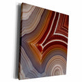 3dRose Laguna Banded Agate, Quartzsite - Museum Grade Canvas Wrap (cw_229632)