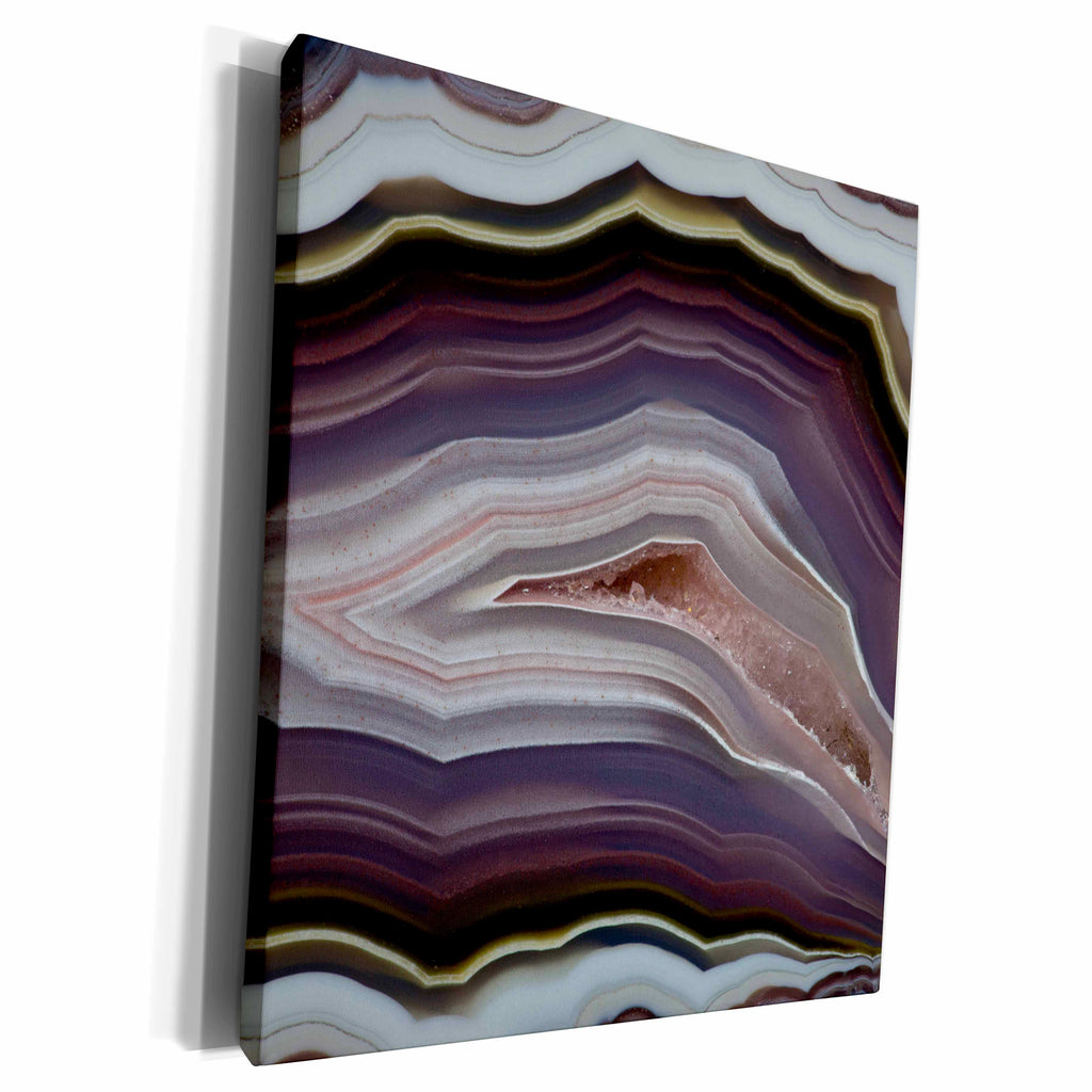 3dRose Danita Delimont - Rocks - Quartzsite, Banded Agate - Museum Grade Canvas Wrap (cw_229652)