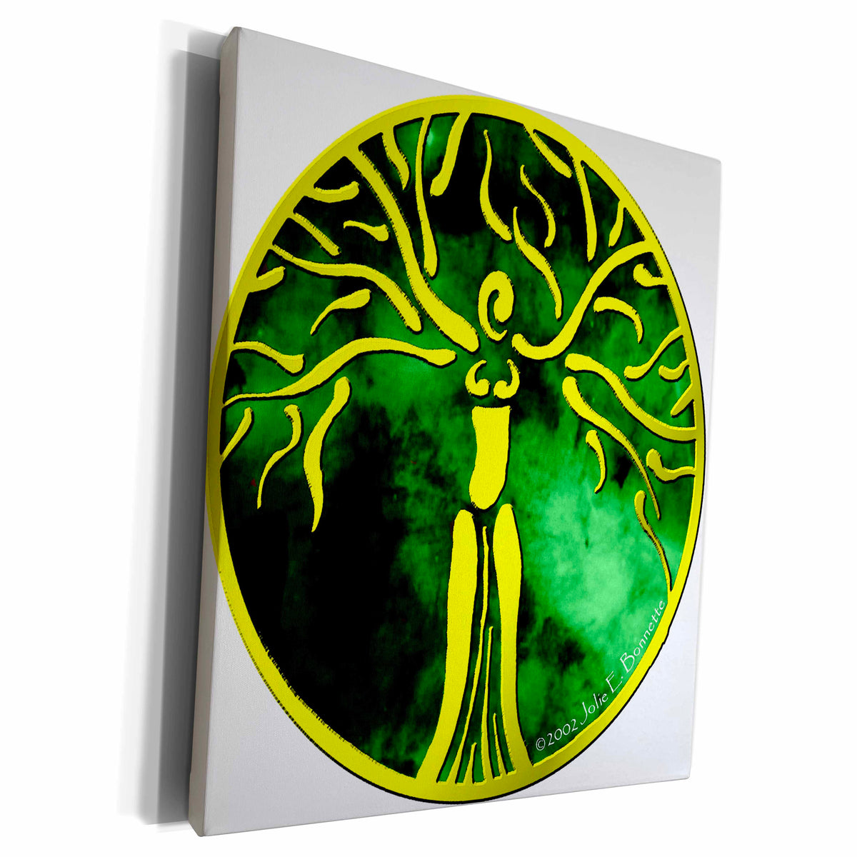 3dRose Dryad Medallion Fantasy Fairy Digital - Museum Grade Canvas Wrap (cw_23163) | Museum Grade Canvas Wrap | Wiccan Center