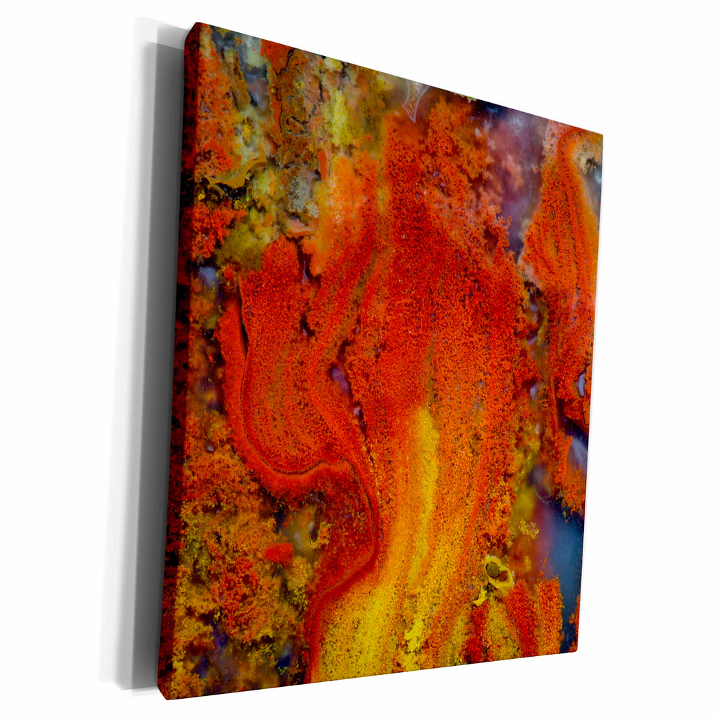 3dRose Flame Agate, Sammamish, WA - Museum Grade Canvas Wrap (cw_231705)