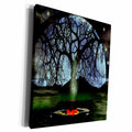 3dRose Halloween Potion Small Cauldron - Museum Grade Canvas Wrap (cw_26469) | Museum Grade Canvas Wrap | Wiccan Center