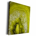 3dRose Luxury Green Marble Agate Gem Mineral Stone - Museum Grade Canvas Wrap (cw_266900)