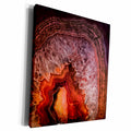 3dRose Image of Luxury Copper Coffee Brown Marble Agate Gem... - Museum Grade Canvas Wrap (cw_274957)