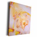 3dRose Art print of Rosegold Marble Agate Gem Mineral Quartz - Museum Grade Canvas Wrap (cw_275041)