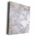 3dRose Image of Luxury Trendy Rose gold Glitter Marble Agate... - Museum Grade Canvas Wrap (cw_275080)