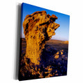 3dRose Badlands, Rock formation, Agate Fossil Beds NM, NE -... - Museum Grade Canvas Wrap (cw_92155)