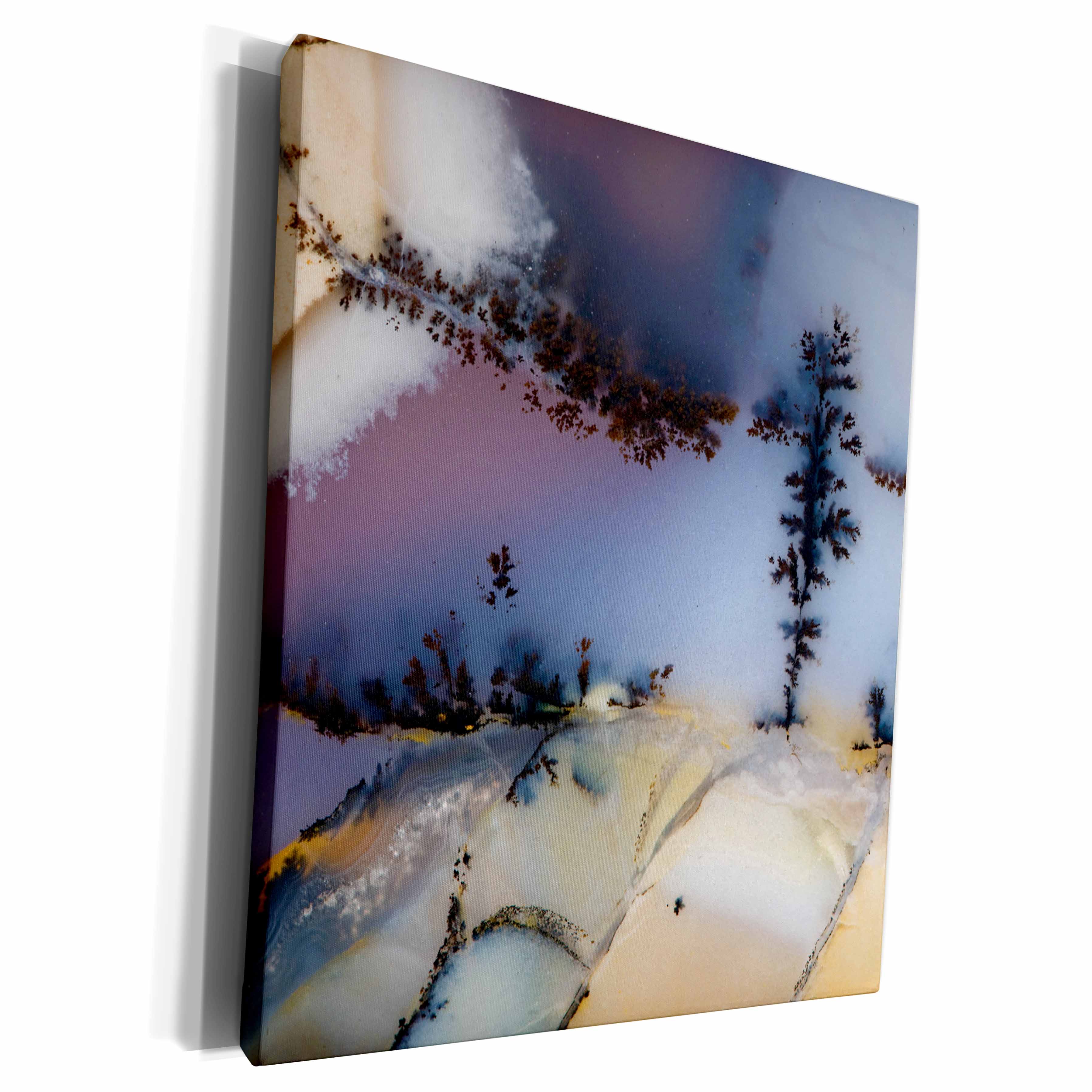 3dRose Nevada. Amethyst sage agate, natural pattern - US29... - Museum Grade Canvas Wrap (cw_92201)