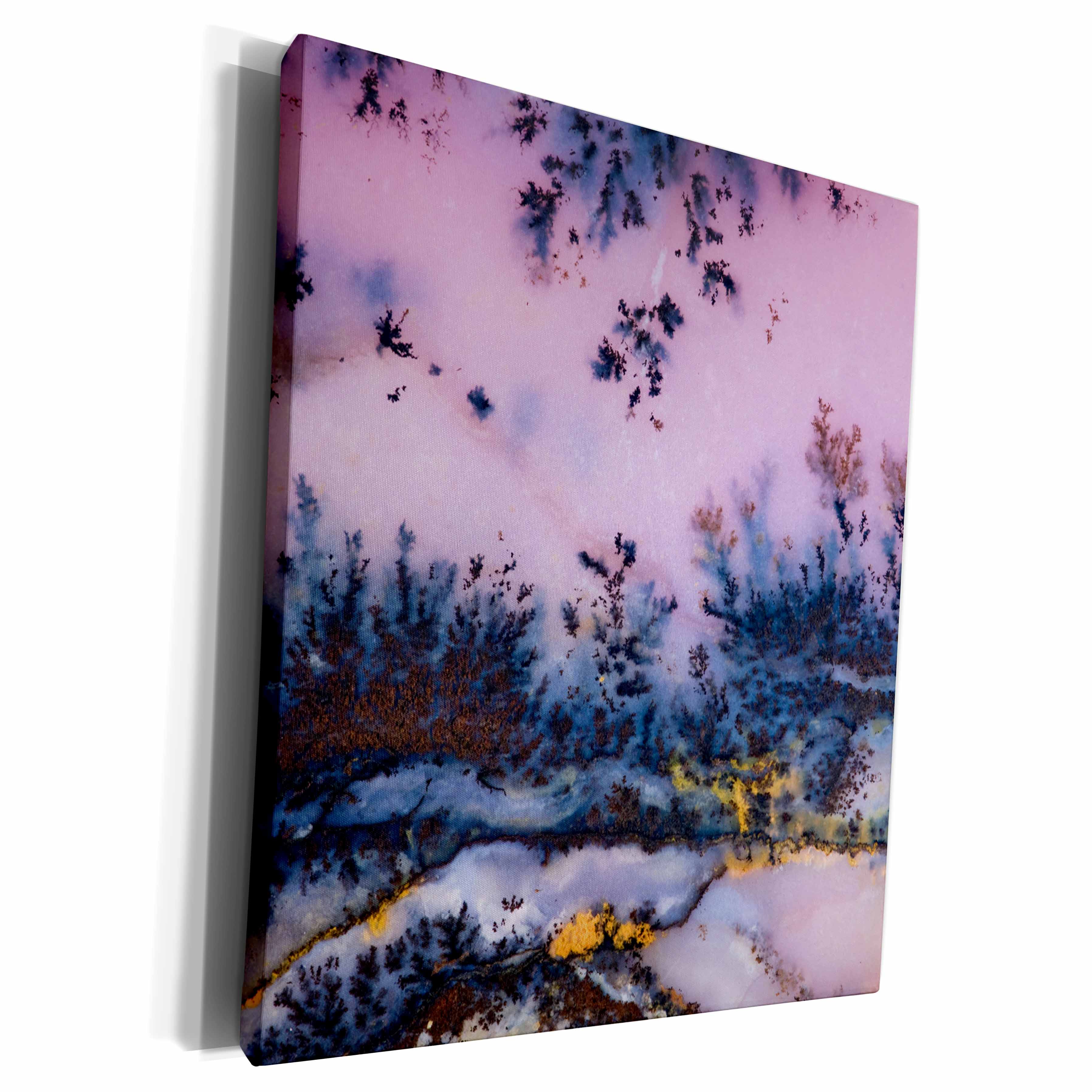 3dRose Nevada. Amethyst sage agate, natural pattern - US29... - Museum Grade Canvas Wrap (cw_92203)