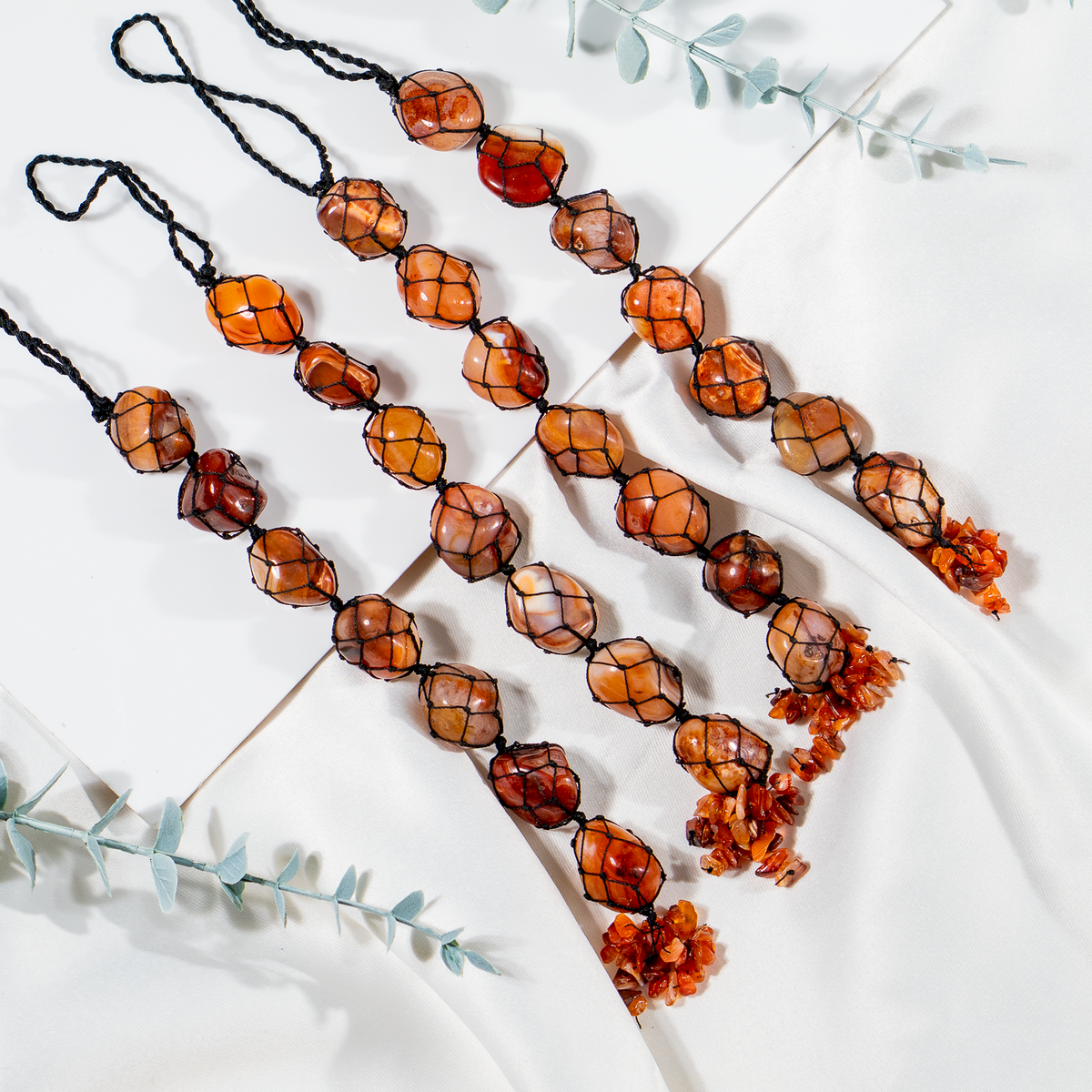 Carnelian Crystal Hanger, Car Accessories (Courage and Manifestation) | | Wiccan Center