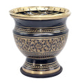 Black & Gold Carved Brass Burner | Incense Burner | Wiccan Center