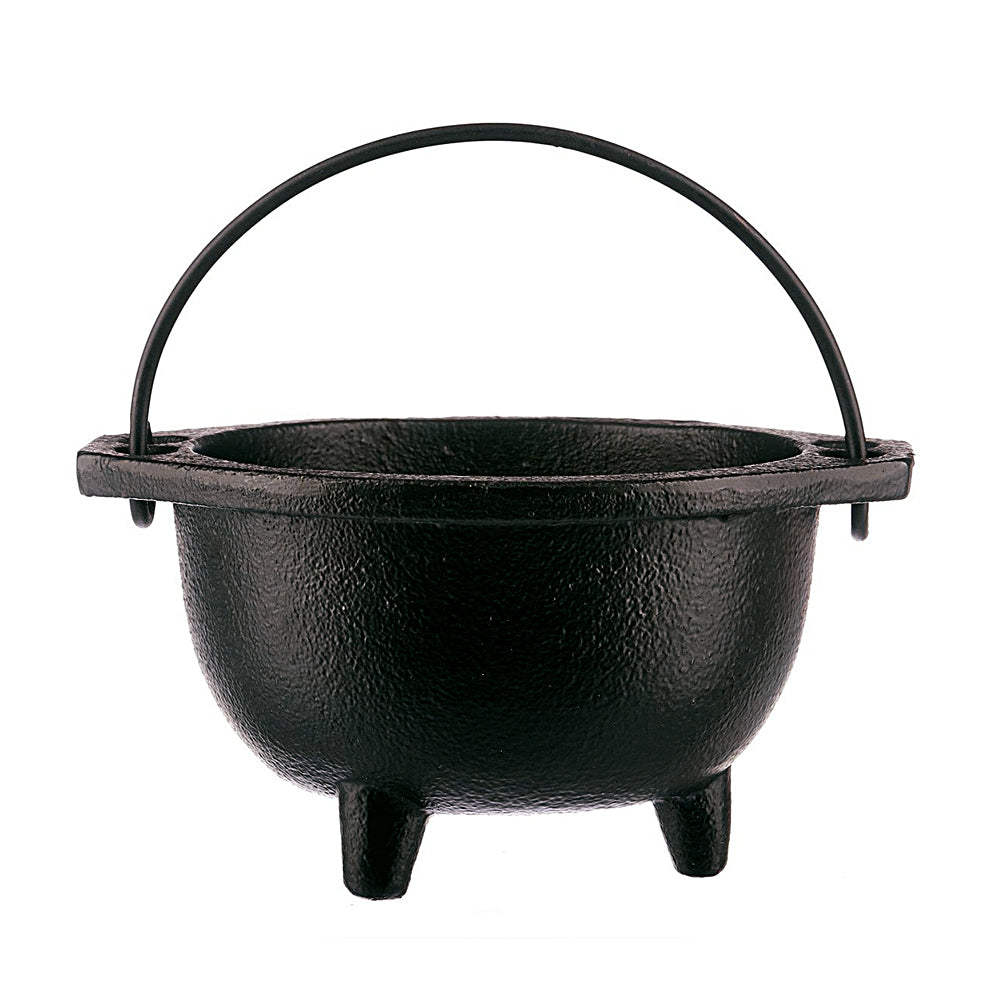 Cast Iron Cauldron - 6" | Cauldrons | Wiccan Center
