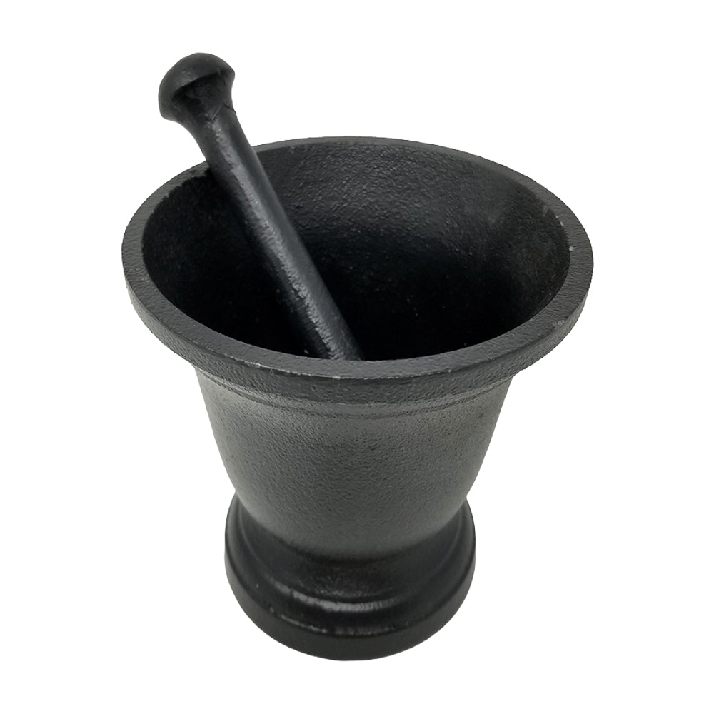Cast Iron Mortar and Pestle 4-1/4"